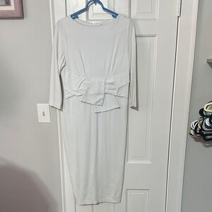 Mary Crafts size 12 white sheath dress